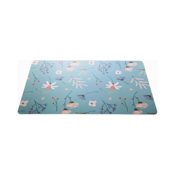 Lugar Americano de Plástico Flores e Folhas 43,5cm x 28,5 cm -  Lyor