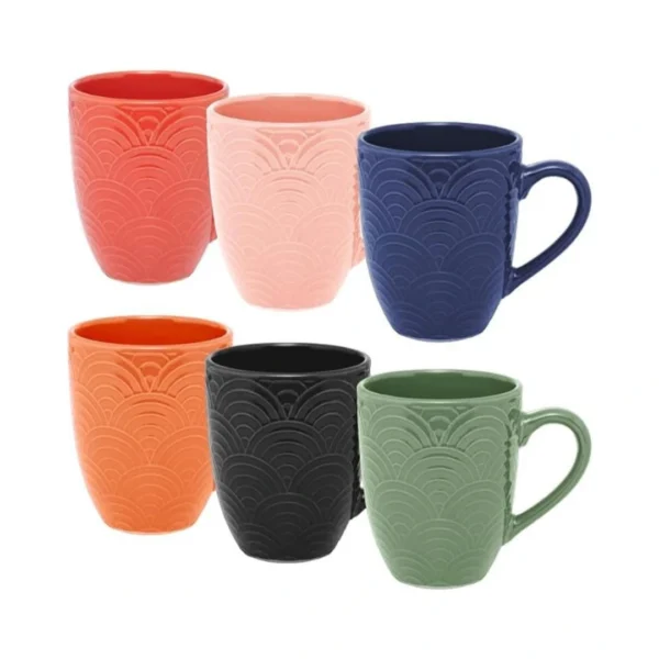 Caneca de Cerâmica Sortida Ipanema 295ml - Lyor