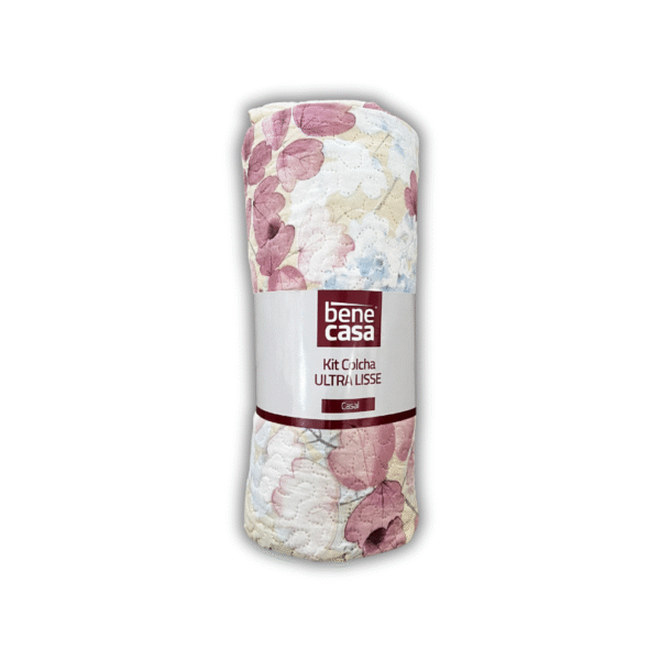 Kit Colcha Ultralisse Casal Bene Casa - Imagem 4