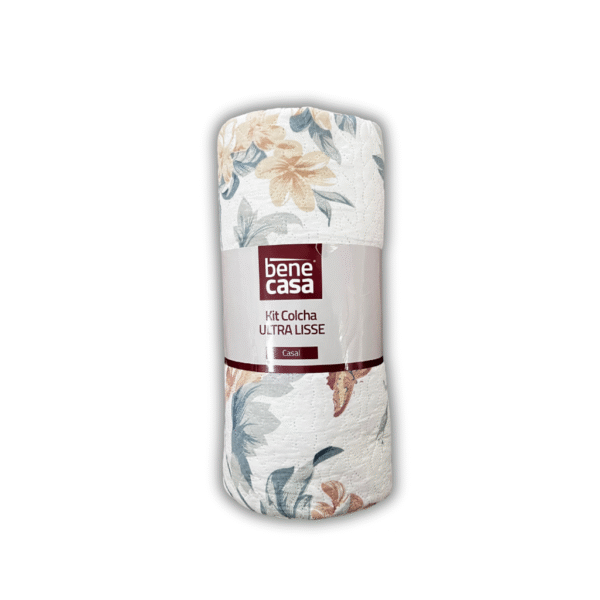 Kit Colcha Ultralisse Casal Bene Casa - Imagem 2