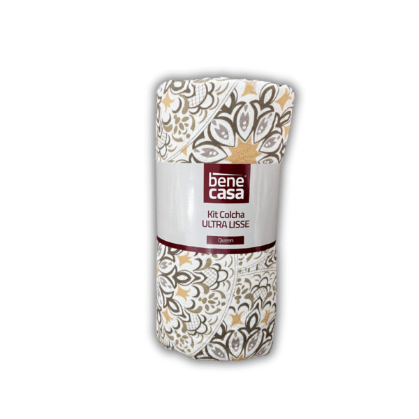 Kit Colcha Ultralisse Queen Bene Casa - Imagem 3
